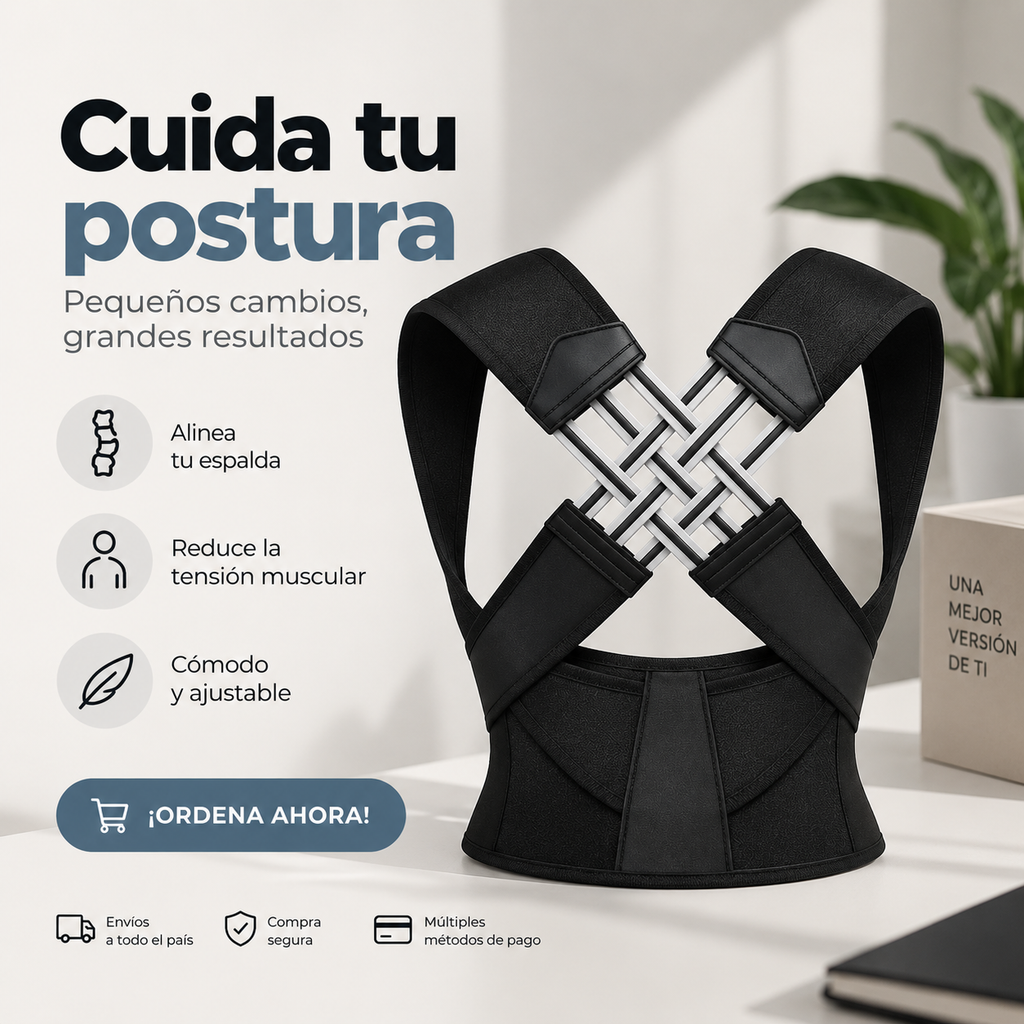 Faja Ortopédica  Corrector De Postura - Unisex