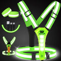 CHALECO REFLECTIVO DE LUZ LED PARA MOTO